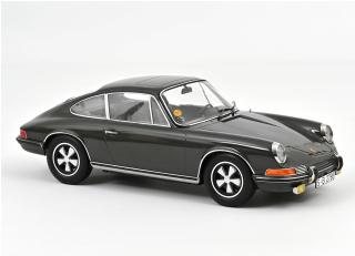 Porsche 911 S 1972 Slate Grey Norev 1:12 Metallmodell (Türen/Hauben nicht zu öffnen!)