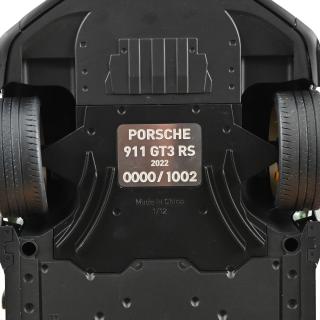 Porsche 911 GT3 RS 2022 Jetgreen metallic & Black Norev 1:12 Metallmodell (Türen/Hauben nicht zu öffnen!)