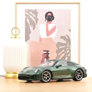 Porsche 911 S/T 2023 Malachite Green Metallic  Norev 1:12 Metallmodell (Türen/Hauben nicht zu öffnen!)