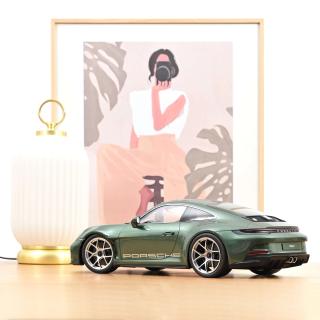 Porsche 911 S/T 2023 Malachite Green Metallic  Norev 1:12 Metallmodell (Türen/Hauben nicht zu öffnen!)