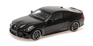 BMW M4 - 2024 - BLACK METALLIC Minichamps 1:18 Metallmodell mit zu öffnenden Hauben und Türen!