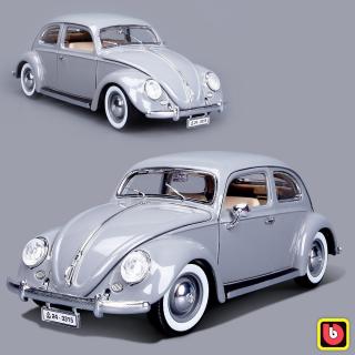 Volkswagen Käfer (1955) grau Burago 1:18 Metallmodell