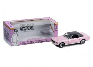 Ford Mustang Coupe 1967 *She Country Special* Bill Goodro Ford Denver Colorado, evening orchid Greenlight 1:18
