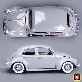 Volkswagen Käfer (1955) grau Burago 1:18 Metallmodell