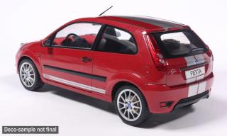 Ford Fiesta, dunkelrot, 2007 MCG 1:18 Metallmodell, Türen und Hauben nicht zu öffnen