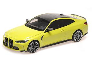 BMW M4 - 2020 - YELLOW Minichamps 1:18 Metallmodell, Türen, Motorhaube... nicht zu öffnen