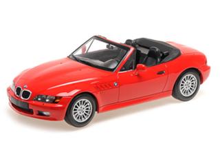 BMW Z3 ROADSTER - 1997 - RED Minichamps 1:18 Metallmodell, Türen, Motorhaube... nicht zu öffnen