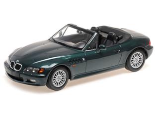 BMW Z3 ROADSTER - 1997 - DARK GREEN METALLIC Minichamps 1:18 Metallmodell, Türen, Motorhaube... nicht zu öffnen