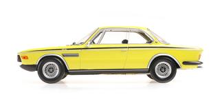 BMW 3,0 CSL - 1971 - YELLOW Minichamps 1:18 Metallmodell, Türen, Motorhaube... nicht zu öffnen