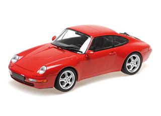 PORSCHE 911 (993) - 1993 - RED Minichamps 1:18 Metallmodell, Türen, Motorhaube... nicht zu öffnen