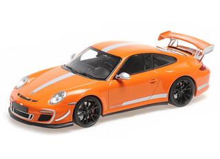 PORSCHE 911 GT3 RS 4.0 - 2011 - ORANGE Minichamps 1:18 Metallmodell, Türen, Motorhaube... nicht zu öffnen