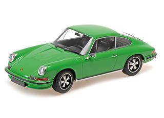 PORSCHE 911 - 1972 - GREEN Minichamps 1:18 Metallmodell, Türen, Motorhaube... nicht zu öffnen