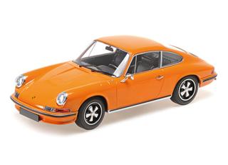 PORSCHE 911 - 1972 - ORANGE Minichamps 1:18 Metallmodell, Türen, Motorhaube... nicht zu öffnen