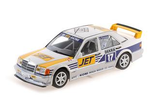 MERCEDES-BENZ 190E 2.5-16 EVO 1 – TEAM MS-JET-RACING – JOERG VAN OMMEN – DTM 1990 Minichamps 1:18 Metallmodell, Türen, Motorhaube... nicht zu öffnen