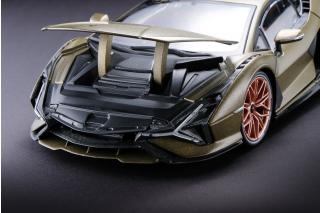 Lamborghini Sian FKP 37 electric gold Burago 1:18 Metallmodell Fotos: Georg Hämel<br>http://www.auto-und-modell.de/