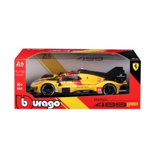 Ferrari 499P LMH #83 LeMans 24h 2025 winners Robert Kubica / Ye Yifei /Philip Hanson Burago 1:18 Metallmodell