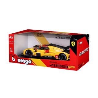 Ferrari 499P LMH #83 LeMans 24h 2025 winners Robert Kubica / Ye Yifei /Philip Hanson Burago 1:18 Metallmodell
