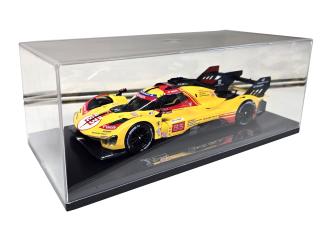 Ferrari 499P  LMH ´24 #83 Robert Kubica / Robert Shwartzmann / Yifei Ye Lms Hypercar 24h Le Mans 2024 Hardcase (in Plexiglasvitrine) Burago 1:18 DELUXE EDITION