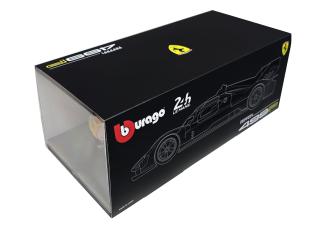 Ferrari 499P  LMH ´24 #83 Robert Kubica / Robert Shwartzmann / Yifei Ye Lms Hypercar 24h Le Mans 2024 Hardcase (in Plexiglasvitrine) Burago 1:18 DELUXE EDITION