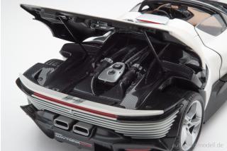 Ferrari Daytona SP3 weiß Burago 1:18 Signature Series Metallmodell