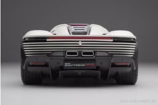 Ferrari Daytona SP3 weiß Burago 1:18 Signature Series Metallmodell