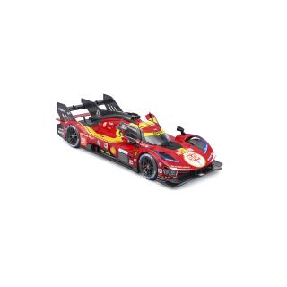 Ferrari 499P LMH #50 LeMans 25h 2025 Fuoco, Molina, Nielsen Burago 1:24