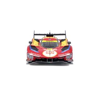 Ferrari 499P LMH #50 LeMans 25h 2025 Fuoco, Molina, Nielsen Burago 1:24
