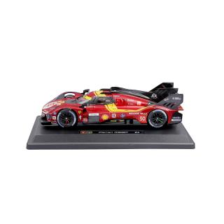 Ferrari 499P LMH #50 LeMans 25h 2025 Fuoco, Molina, Nielsen Burago 1:24