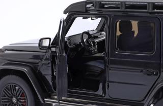 Mercedes AMG G63 (W463) 4x4 2022 - magnetit black metalic Limited Edition 500 pcs iScale 1:18