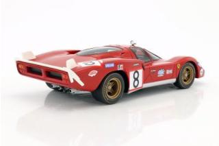 Ferrari 512S Long Tail #8 24h LeMans 1970 Merzario, Regazzoni WERK83 1:18