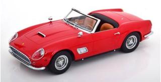 Ferrari 250 GT California Spyder 1960 US-Version rot KK-Scale 1:18 Metallmodell (Türen, Motorhaube... nicht zu öffnen!)