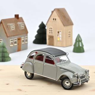 Citroën 2CV AZAM 1966 - Rosé Grey Norev 1:18 Metallmodell