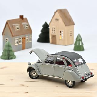 Citroën 2CV AZAM 1966 - Rosé Grey Norev 1:18 Metallmodell