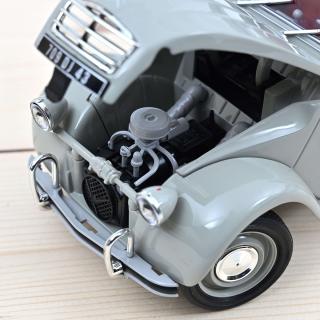 Citroën 2CV AZAM 1966 - Rosé Grey Norev 1:18 Metallmodell