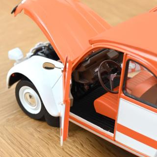 Citroën 2CV Spot 1976    Norev 1:18 Metallmodell 2 Türen, Motorhaube und Kofferraum zu öffnen!