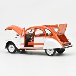 Citroën 2CV Spot 1976    Norev 1:18 Metallmodell 2 Türen, Motorhaube und Kofferraum zu öffnen!