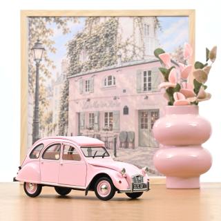 Citroën 2CV 1986 Paris mon amour    Norev 1:18 Metallmodell 2 Türen, Motorhaube und Kofferraum zu öffnen!