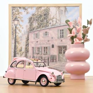 Citroën 2CV 1986 Paris mon amour    Norev 1:18 Metallmodell 2 Türen, Motorhaube und Kofferraum zu öffnen!