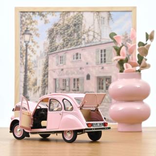 Citroën 2CV 1986 Paris mon amour    Norev 1:18 Metallmodell 2 Türen, Motorhaube und Kofferraum zu öffnen!