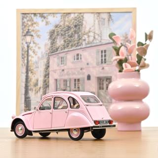 Citroën 2CV 1986 Paris mon amour    Norev 1:18 Metallmodell 2 Türen, Motorhaube und Kofferraum zu öffnen!