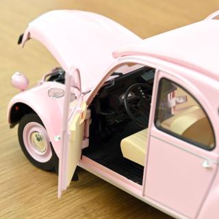 Citroën 2CV 1986 Paris mon amour    Norev 1:18 Metallmodell 2 Türen, Motorhaube und Kofferraum zu öffnen!