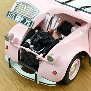 Citroën 2CV 1986 Paris mon amour    Norev 1:18 Metallmodell 2 Türen, Motorhaube und Kofferraum zu öffnen!