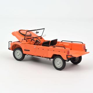 Citroën Méhari 4x4 1979 Kirghiz Orange Norev 1:18 Metallmodell  Motorhaube und Kofferraum zu öffnen!