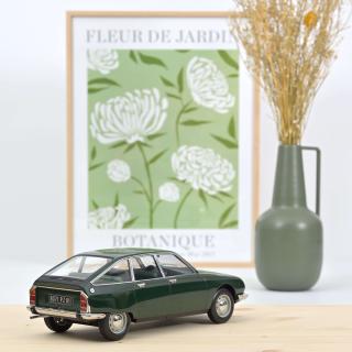 Citroën GS Club 1972 - Charmille Green Norev 1:18 Metallmodell (Motorhaube zu öffnen!)