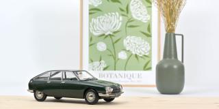 Citroën GS Club 1972 - Charmille Green Norev 1:18 Metallmodell (Türen/Hauben nicht zu öffnen!)