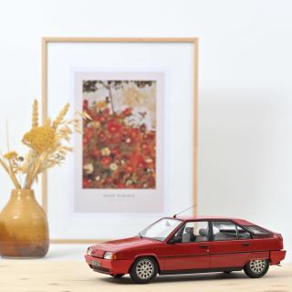 Citroen BX 16 TRS 1983 - Vallelunga Red Norev Metallmodell 1:18 (Türen, Motorhaube... nicht zu öffnen!)