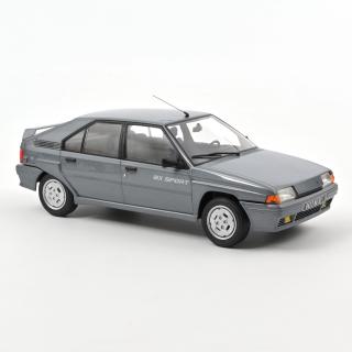 Citroën BX Sport 1985 - Fox Grey Norev 1:18 Metallmodell (Türen/Hauben nicht zu öffnen!)