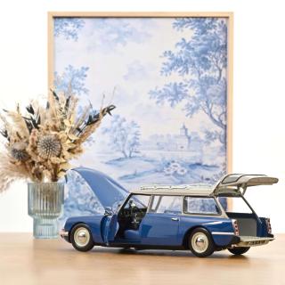 Citroën Break 21 1970 Danube Blue 1:18 Norev 1:18 Metallmodell 2 Türen, Motorhaube und Kofferraum zu öffnen!