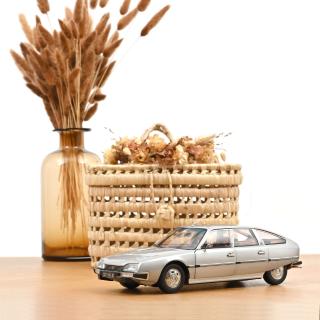 Citroën CX 2200 Pallas 1976 Largentiere Grey  Norev 1:18 Metallmodell 2 Türen, Motorhaube und Kofferraum zu öffnen!