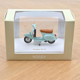 Vespa 50 N 1969 Acqua Marina Blau  Norev 1:18 Metallmodell